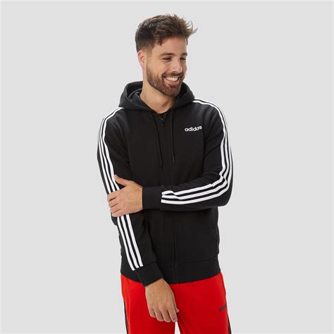 adidas essentials logo trui zwart heren|Adidas trui heren.